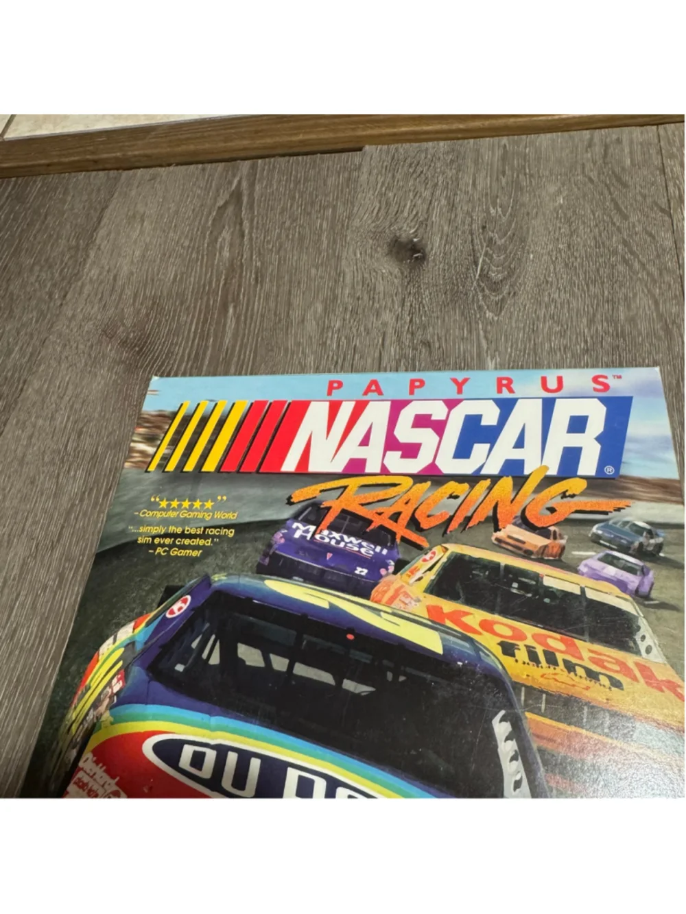 Vtg Vintage 1996 Sierra NASCAR Racing PC Video Game Standard Cib Complete